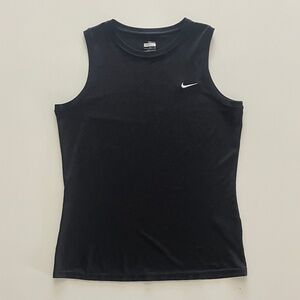 Black Nike Dry Fit Sleevless Shirt
